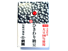 ひきわり納豆（大） 130円（税別）