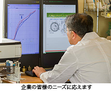 企業の皆様のニーズに応えます