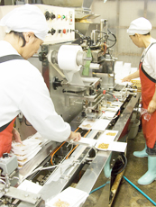 丹念で一徹な食品づくりです。